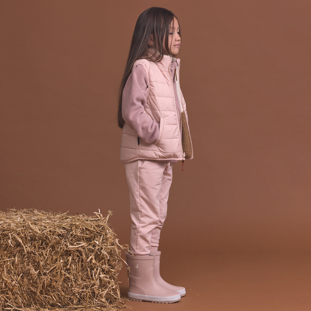 Reversible Yeti Vest Harvest Colourblock