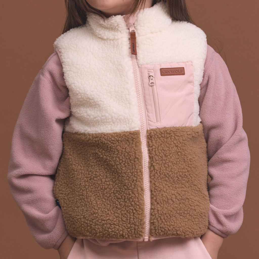 Reversible Yeti Vest Harvest Colourblock