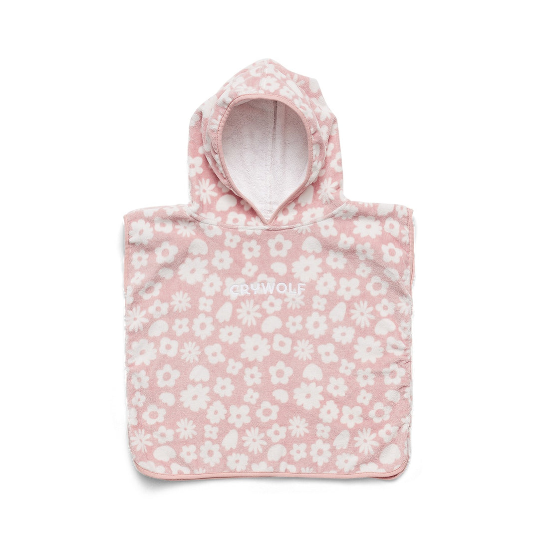 Crywolf Baby Hooded Towel - Blush Floral