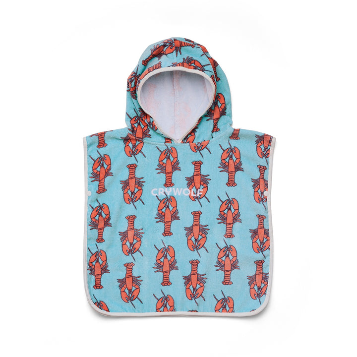 Crywolf Baby Hooded Towel - Little Lobsters