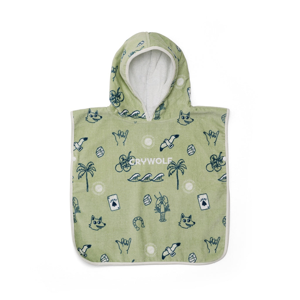 Crywolf Baby Hooded Towel - Lucky Days