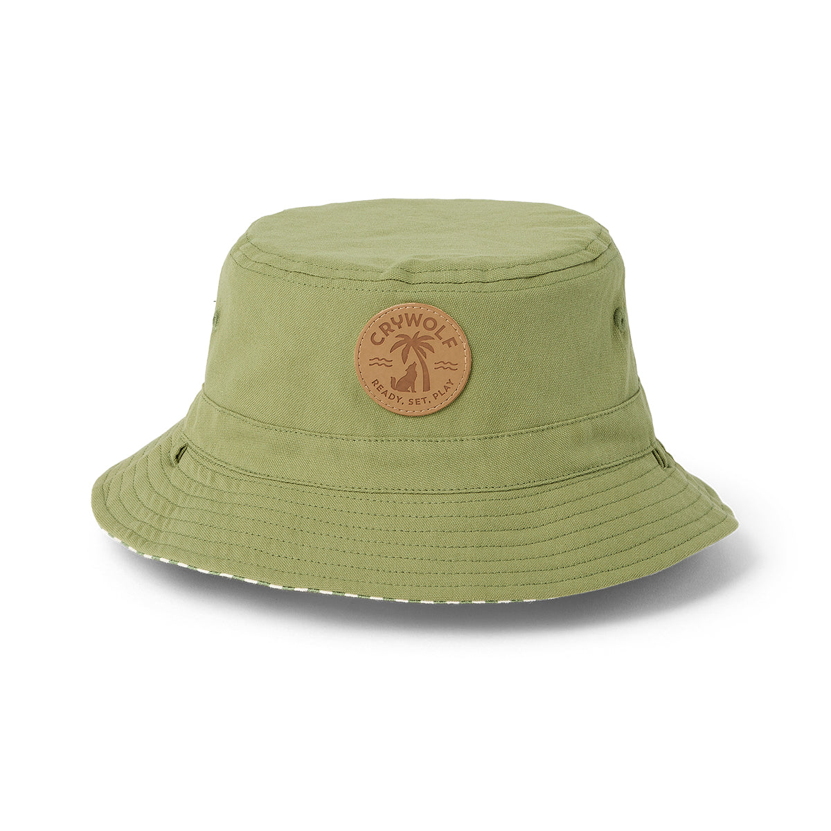 Reversible Bucket Hat - Coastal Stripe