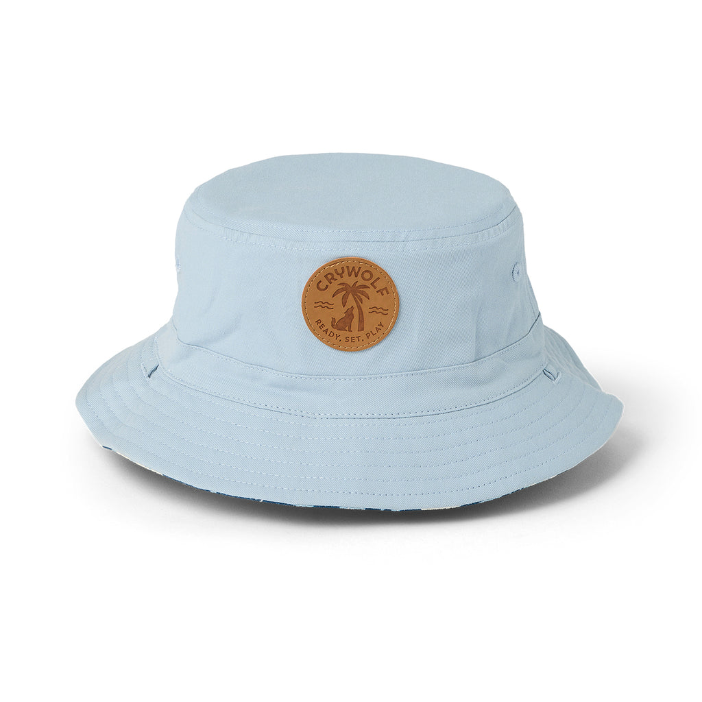 Reversible Bucket Hat - Postcards