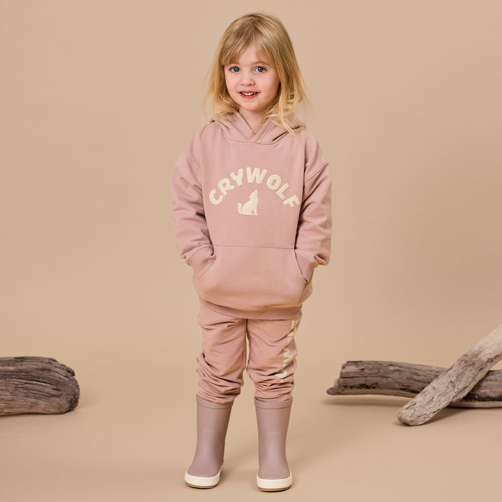 Crywolf Chill Hoodie  Dusty - Mauve