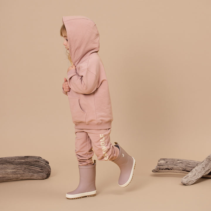 Crywolf Chill Hoodie  Dusty - Mauve