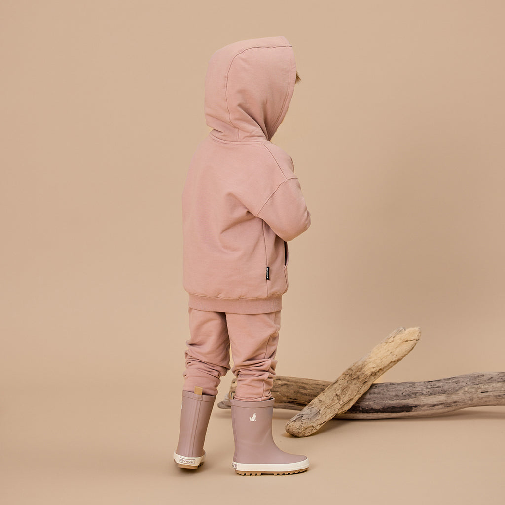 Crywolf Chill Hoodie  Dusty - Mauve