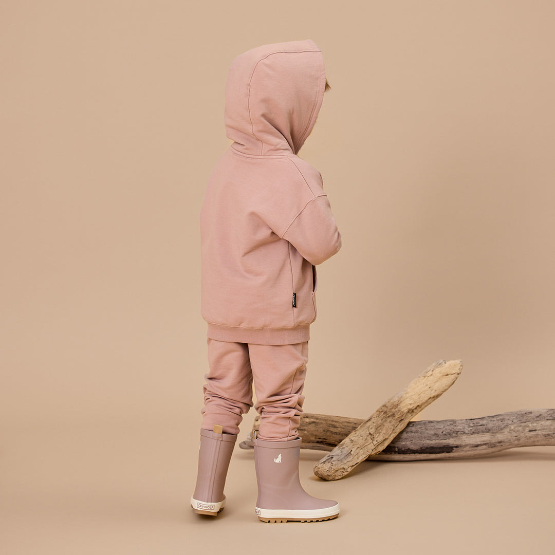 Crywolf Chill Hoodie  Dusty - Mauve