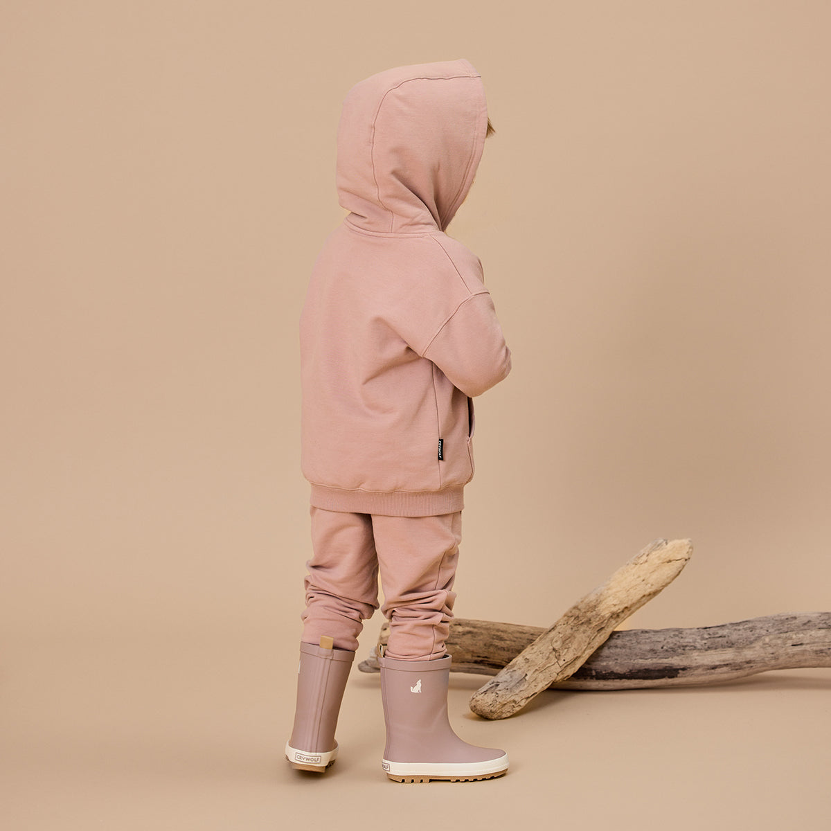 Crywolf Chill Hoodie  Dusty - Mauve
