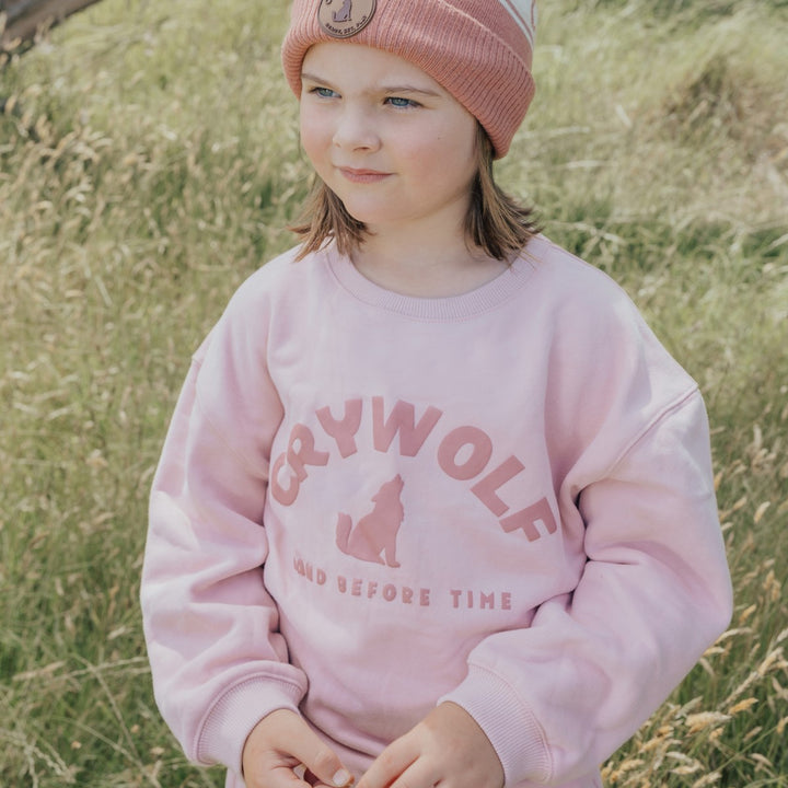 Crywolf Chill Sweater - Blush