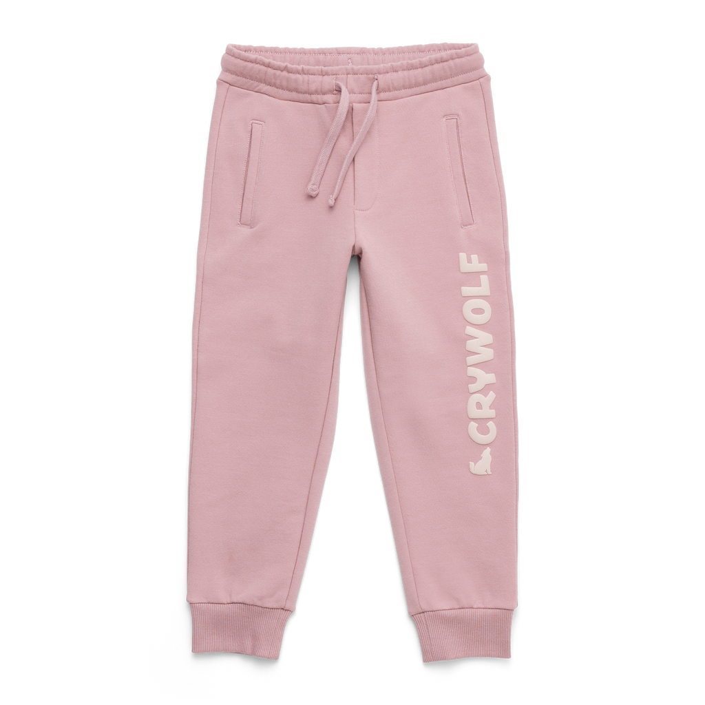 Crywolf Chill Track Pant - Dusty Mauve