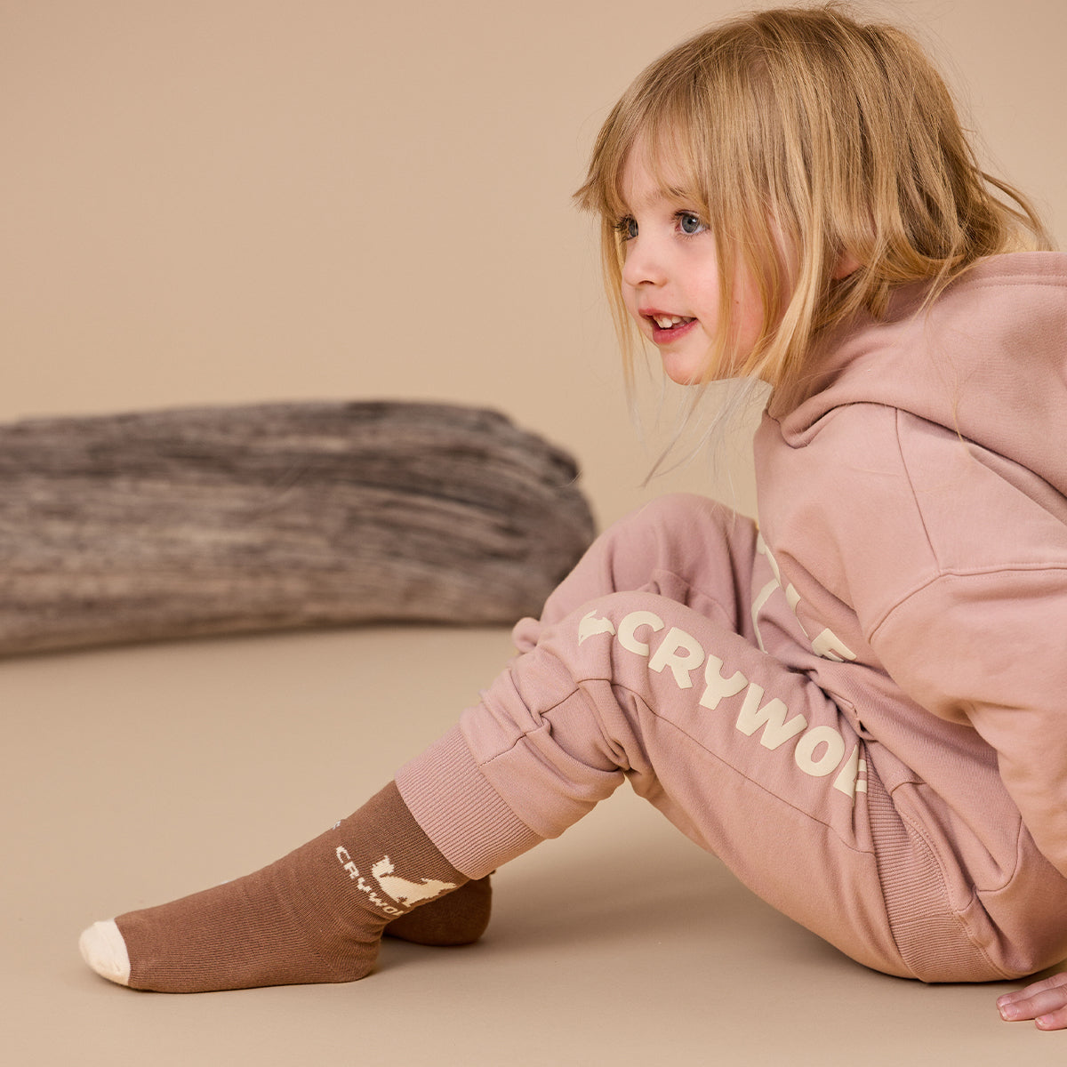 Crywolf Chill Track Pant - Dusty Mauve