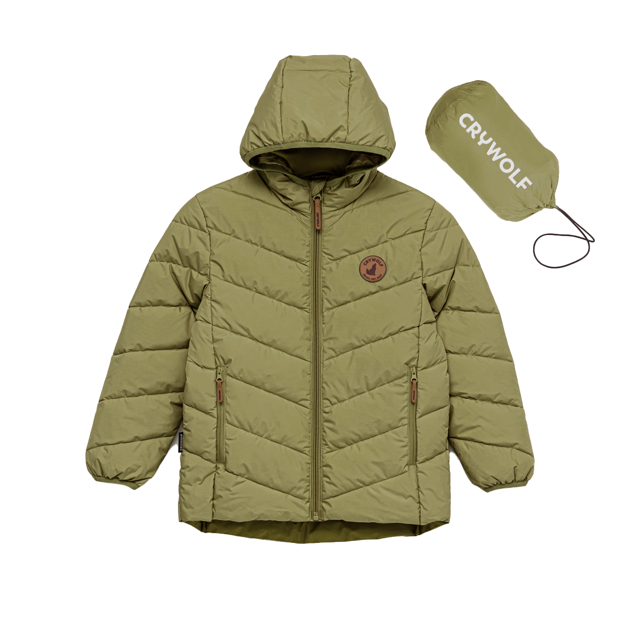 Crywolf Eco-Puffer - Fern