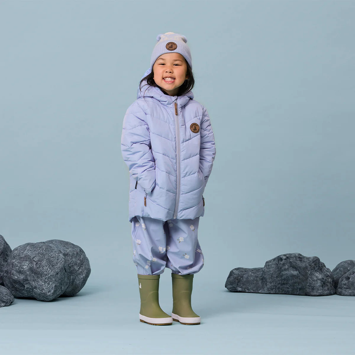 Eco-Puffer - Periwinkle