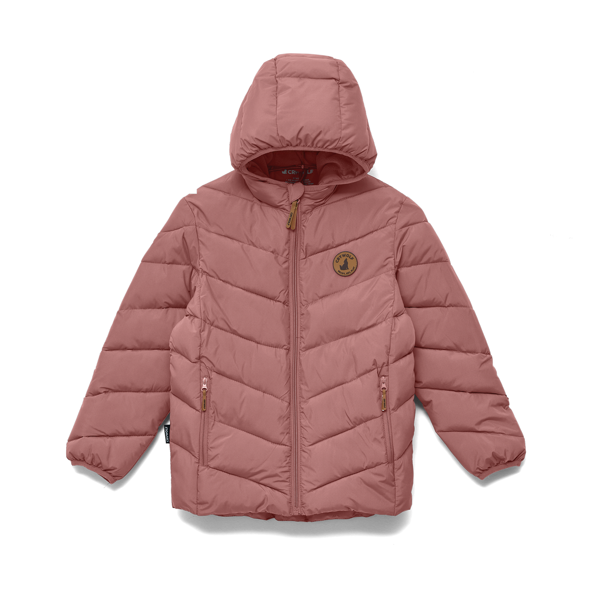 Crywolf Eco Puffer - Rosewood