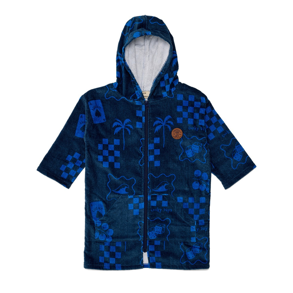 Crywolf Everywhere Zip-Up Towel - Navy