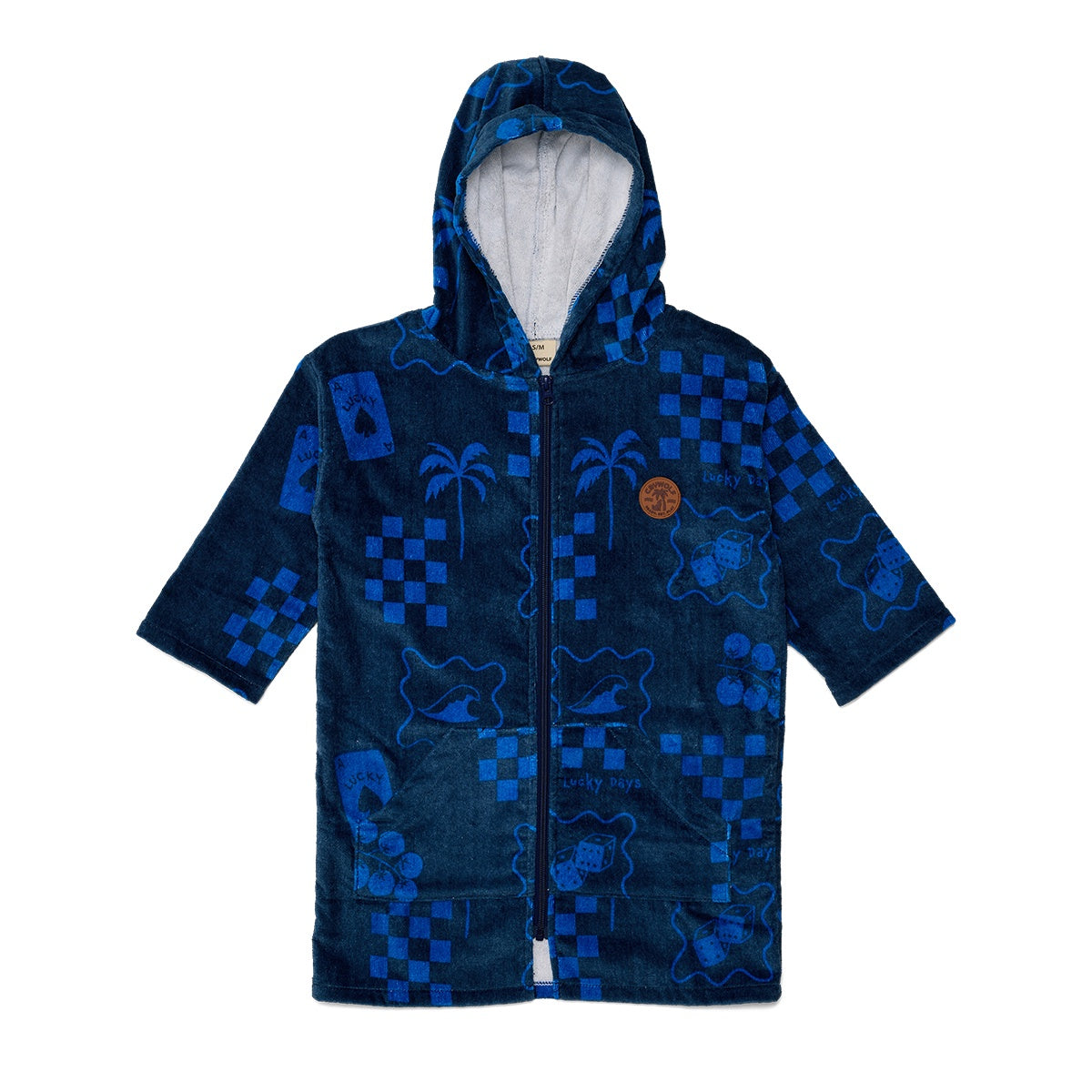 Crywolf Everywhere Zip-Up Towel - Navy