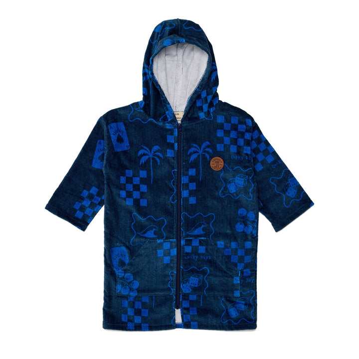 Crywolf Everywhere Zip-Up Towel - Navy