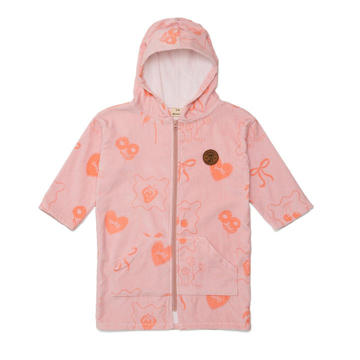 Crywolf Everywhere Zip-Up Towel - Pink