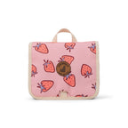 Hanging Toiletry Bag - Strawberry Splash