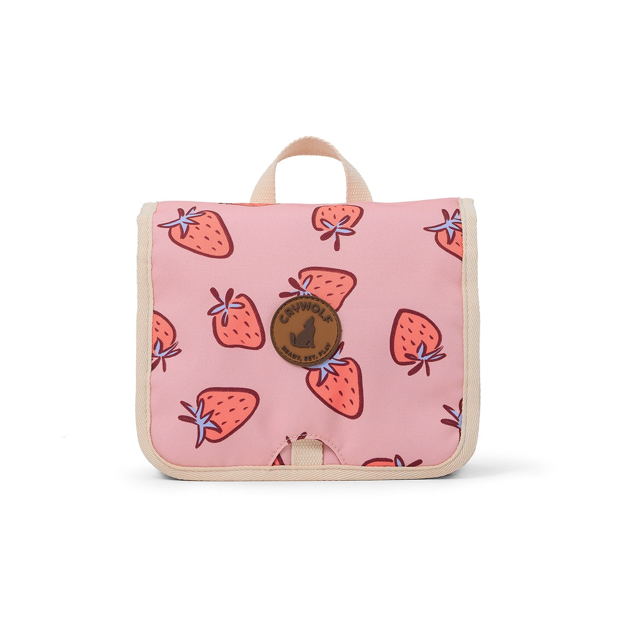 Hanging Toiletry Bag - Strawberry Splash