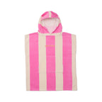 Hooded Towel - Candy Stripe
