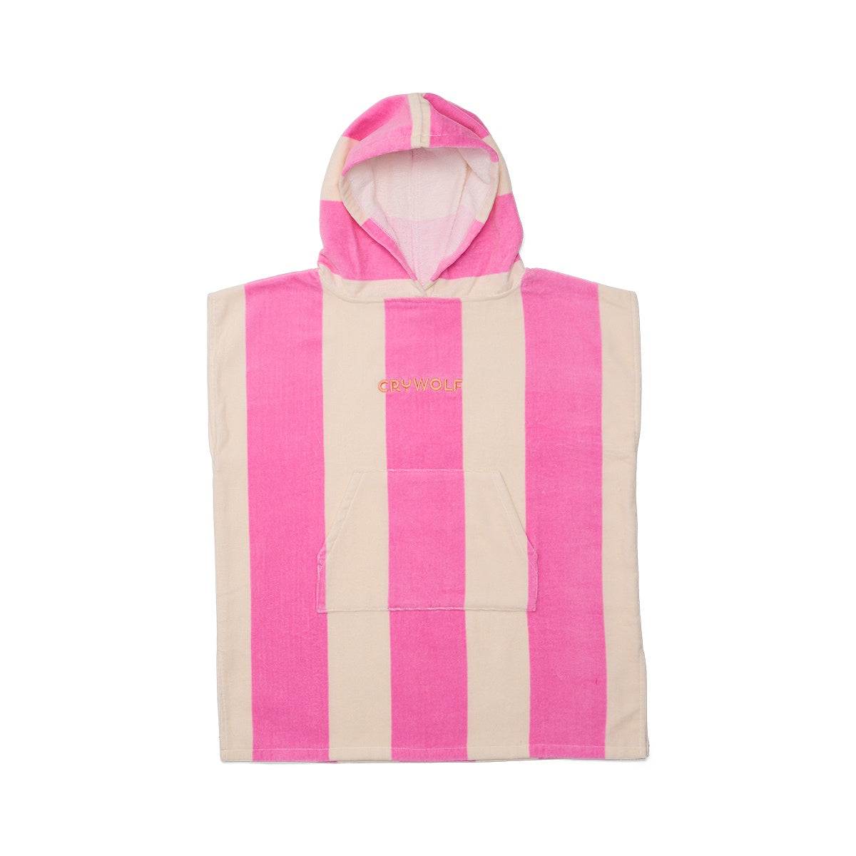 Crywolf Hooded Towel - Candy Stripe