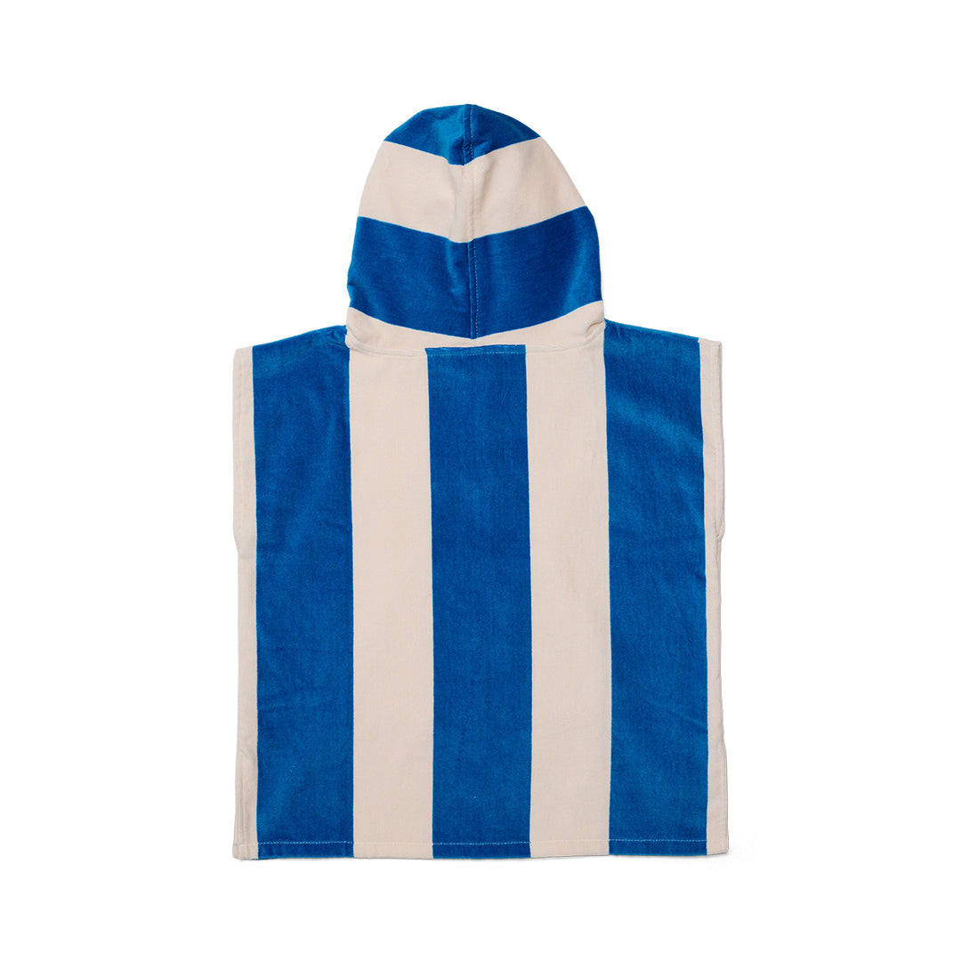 Crywolf Hooded Towel - Deep Sea Stripe