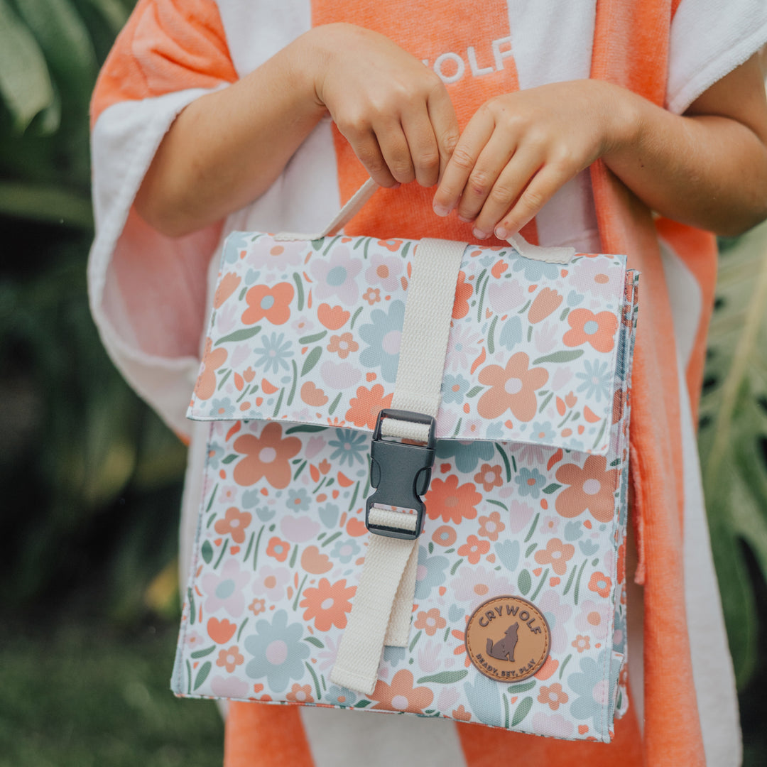 Crywolf Insulated Lunch Bag - Flower Market