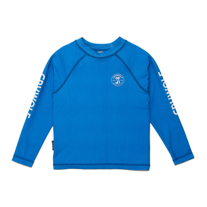 Crywolf Long Sleeve Rash Vest - Deep Sea Blue