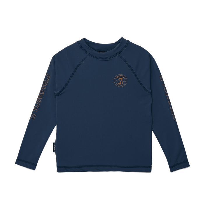 Crywolf Long Sleeve Rash Vest - Navy