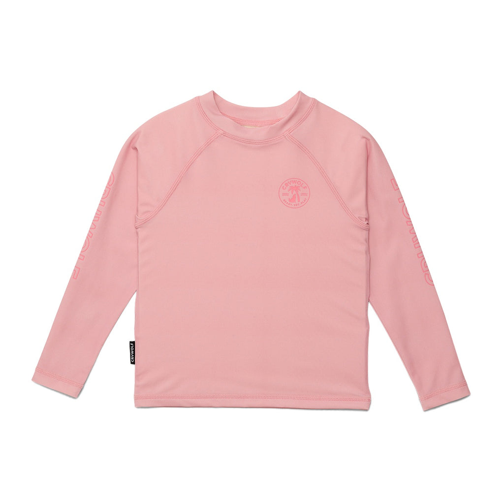Long Sleeve Rash Vest - Pink