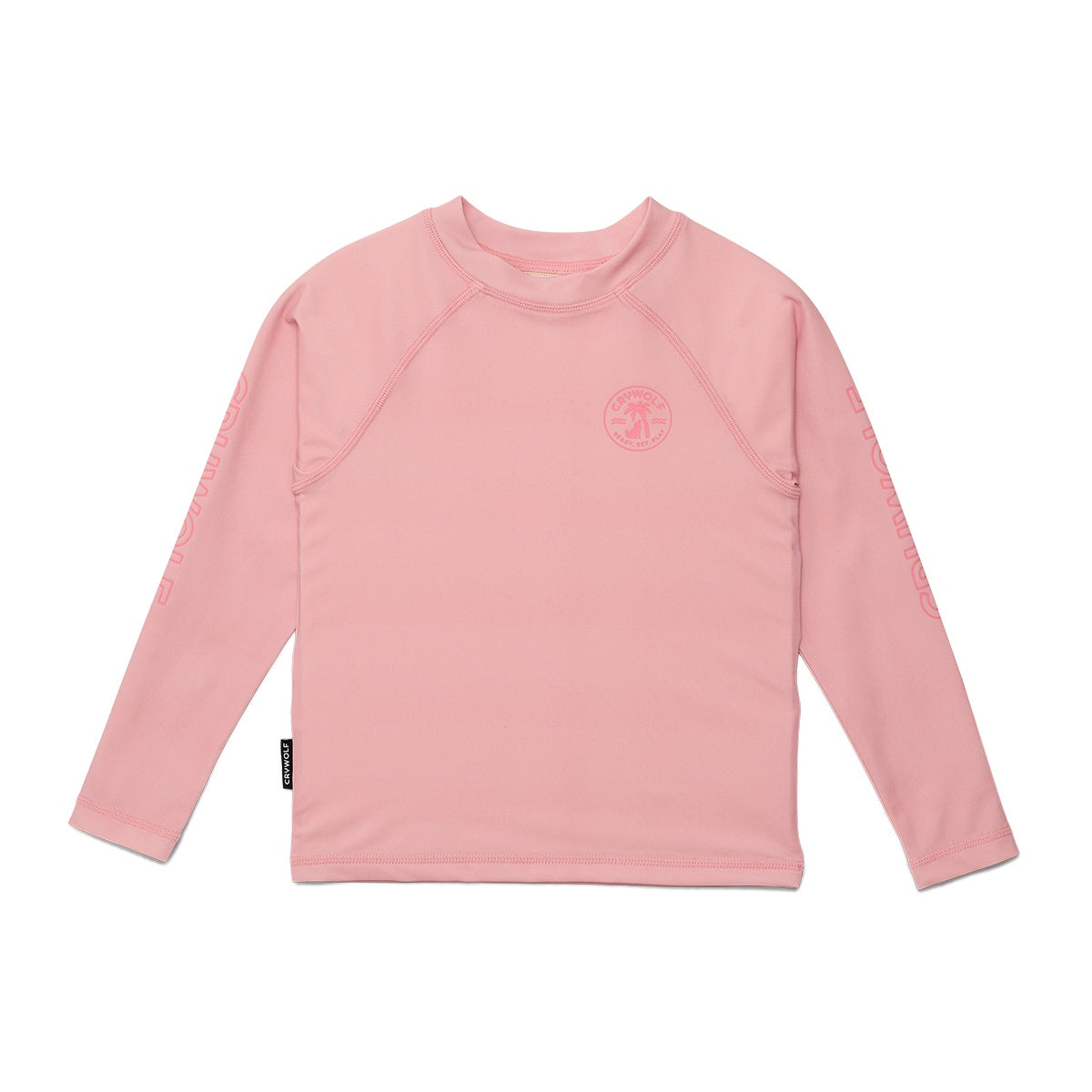 Long Sleeve Rash Vest - Pink
