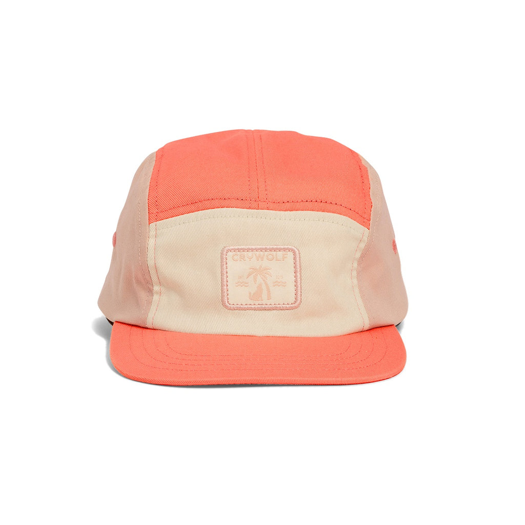 Lucky Cap - Coral Colourblock