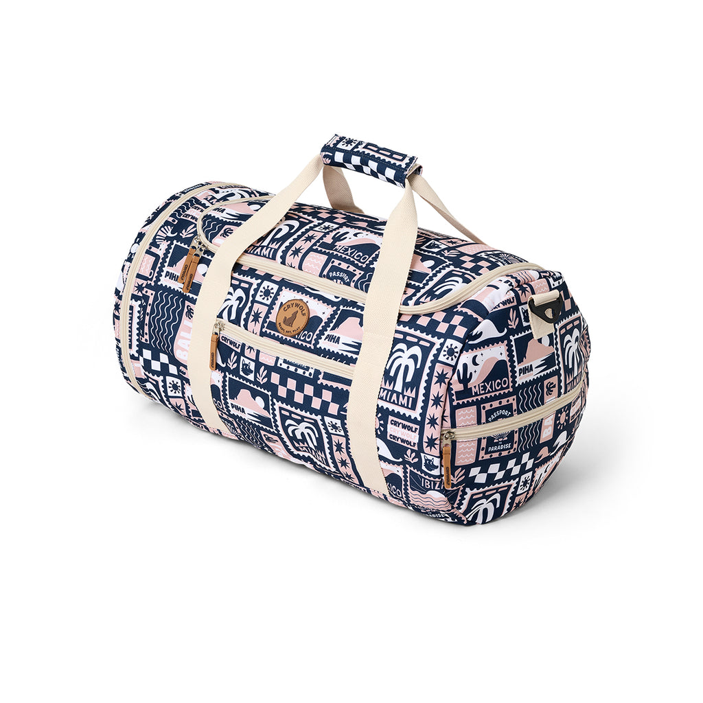 Packable Duffel Bag - Blush Postcards
