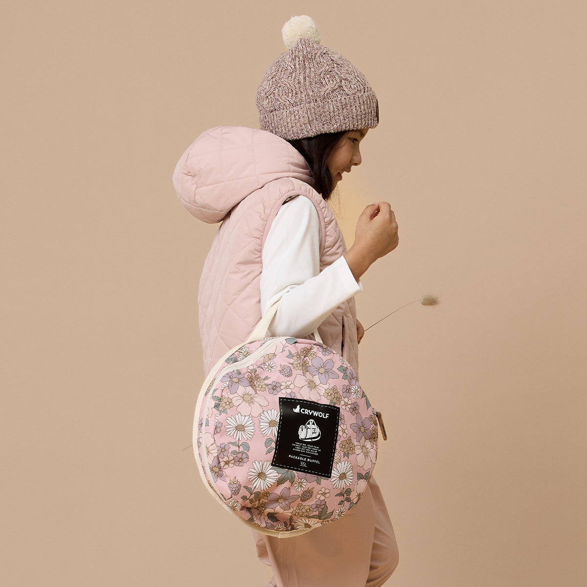 Packable Duffel - Daisy Floral