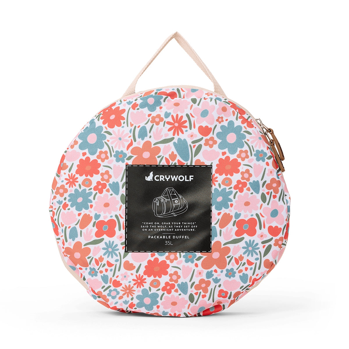 Packable Duffel Bag - Flower Market