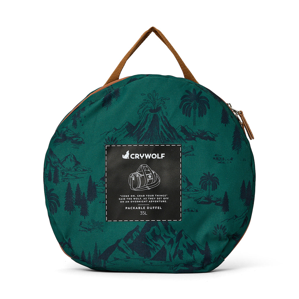 Packable Duffel - Forest Landscape