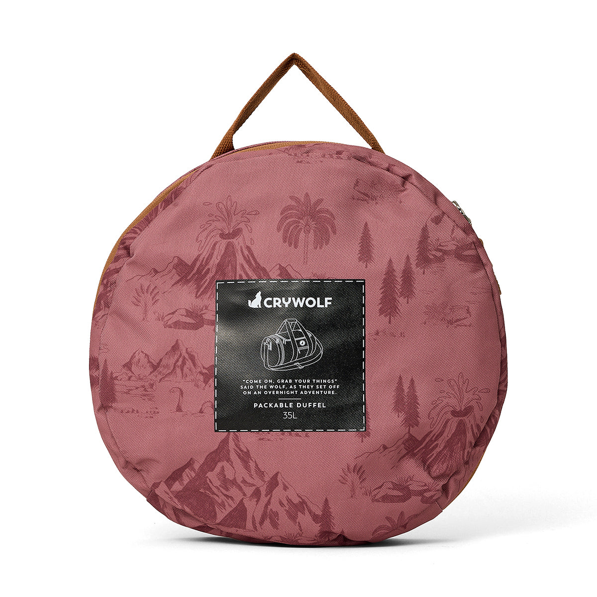 Packable Duffel - Rose Landscape