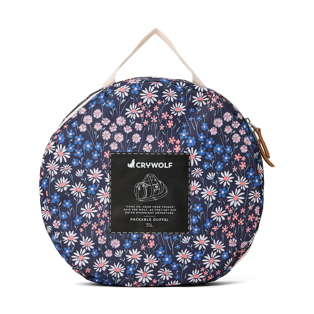 Packable Duffel - Winter Floral