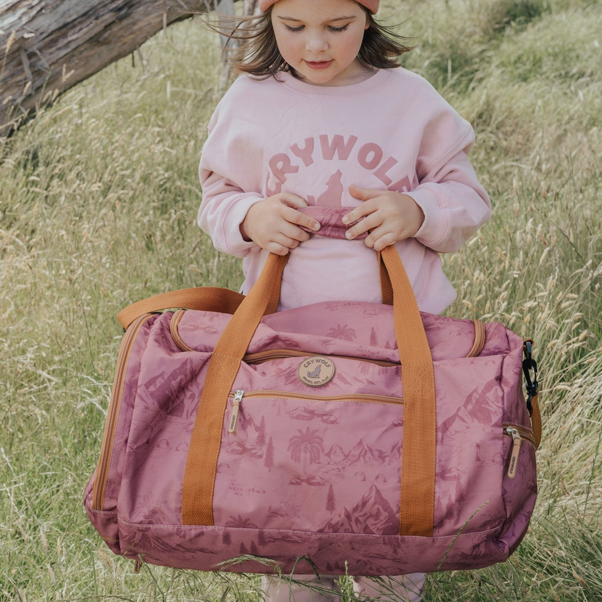 Packable Duffel - Rose Landscape