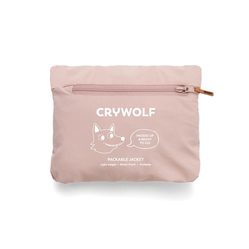 Crywolf Packable Jacket - Blush