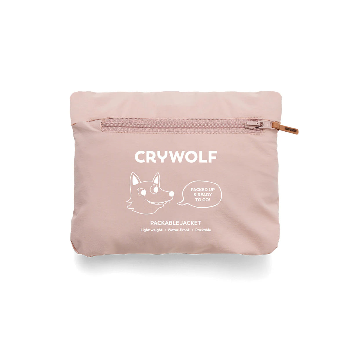 Crywolf Packable Jacket - Blush