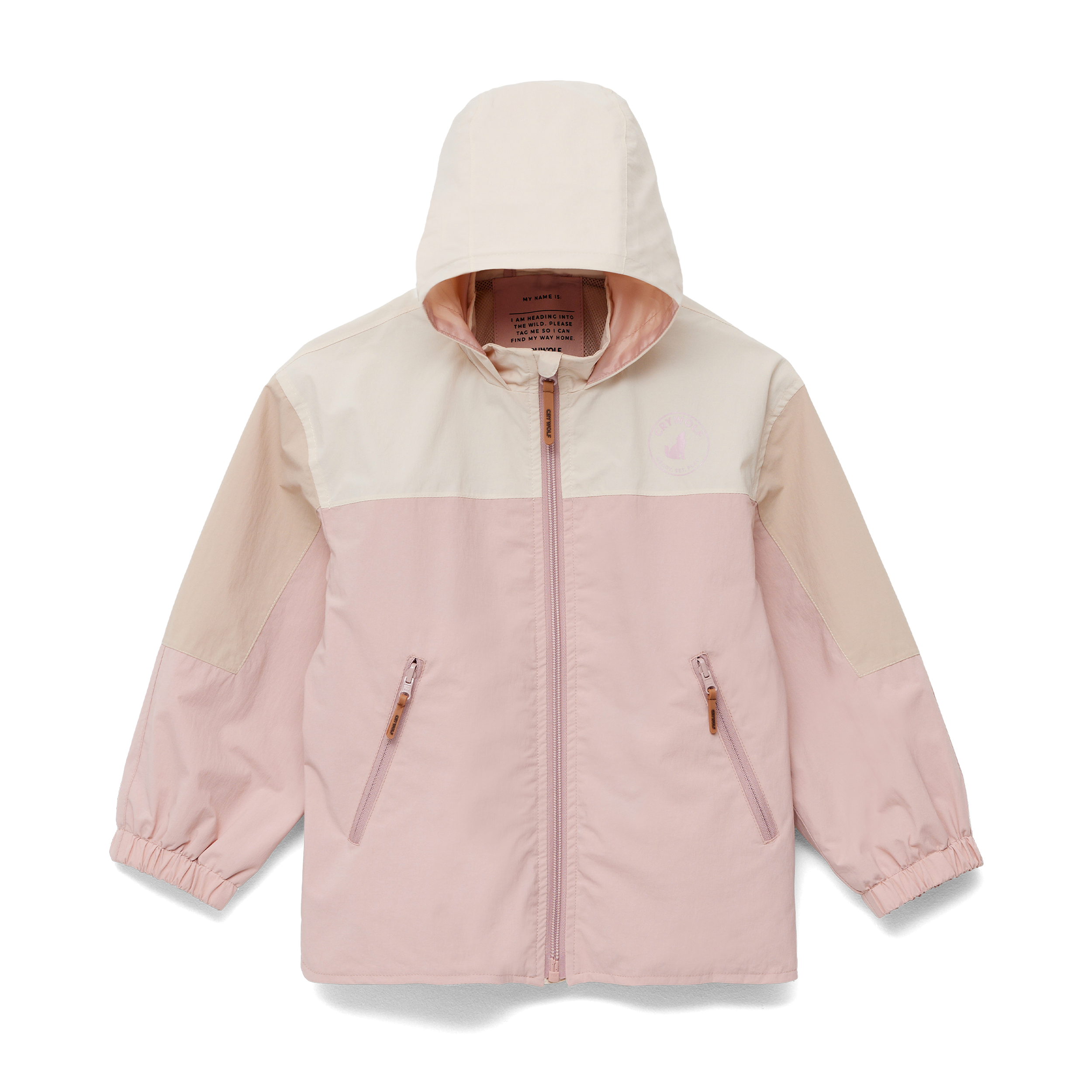 Crywolf Packable Jacket - Blush
