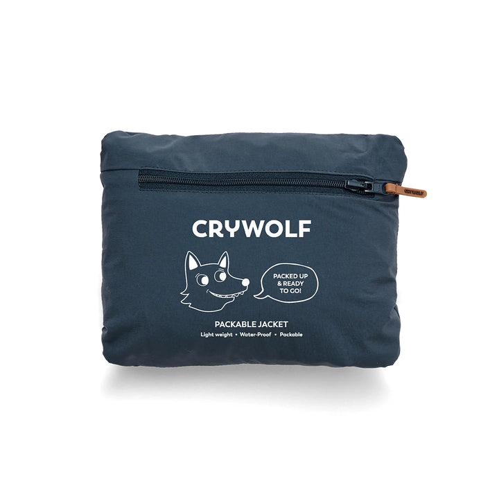 Crywolf Packable Jacket - Indigo