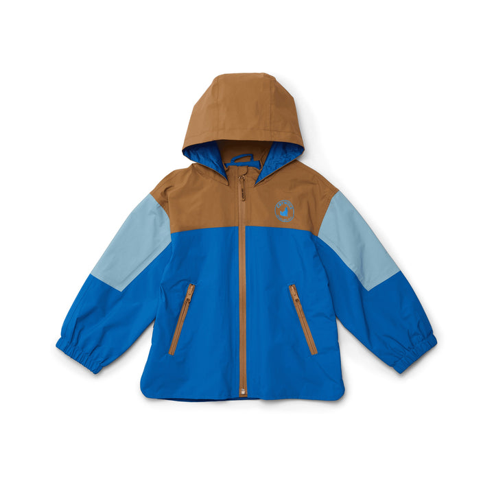 Crywolf Packable Jacket - Ocean Colourblock