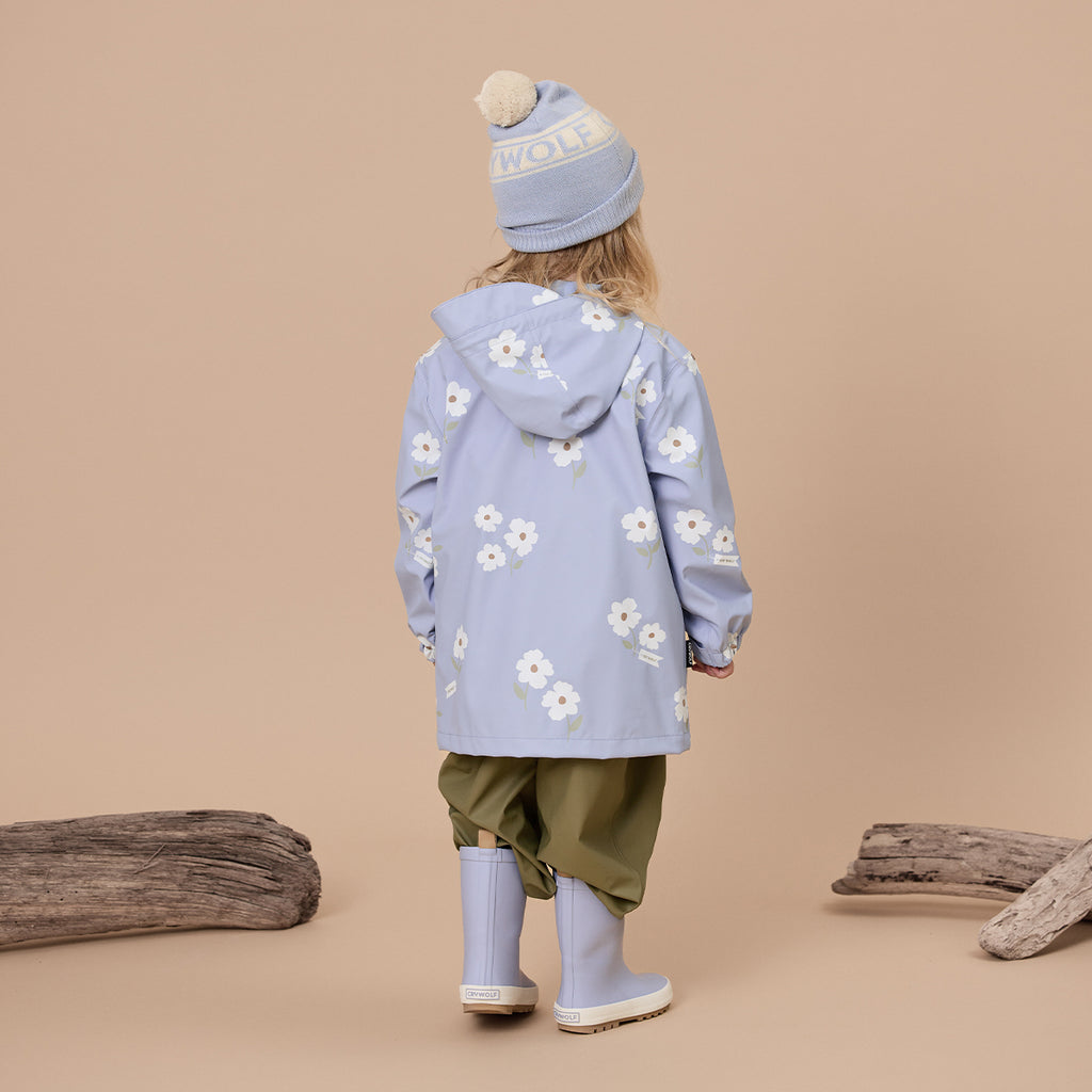 Crywolf Play Jacket - Floral - Periwinkle