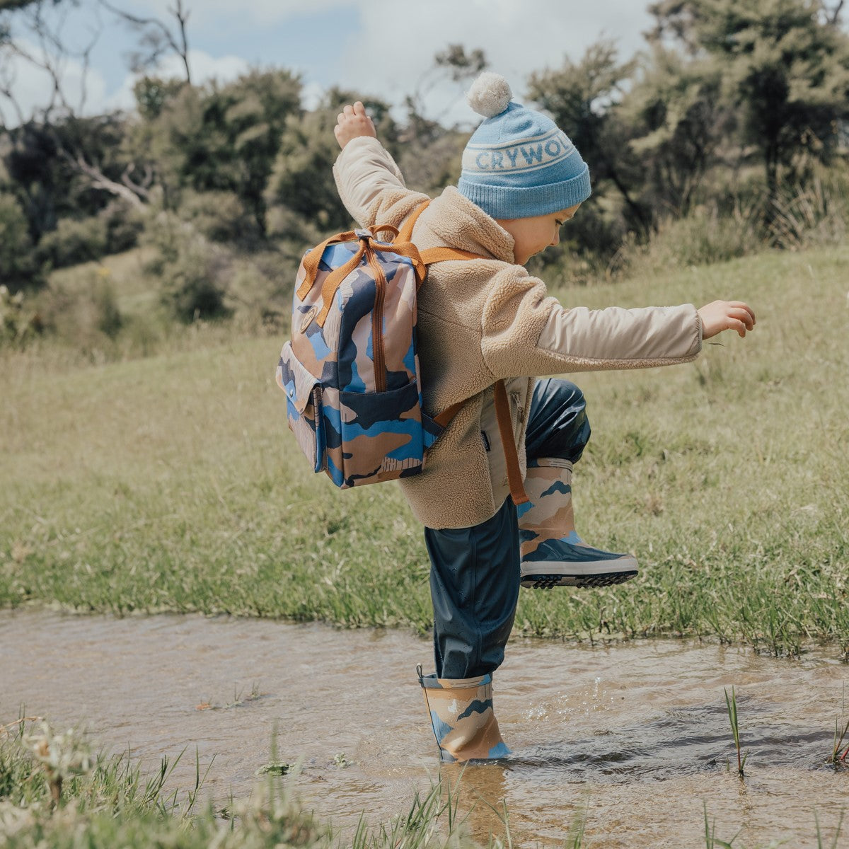 Rain Boots - Camo Mountain