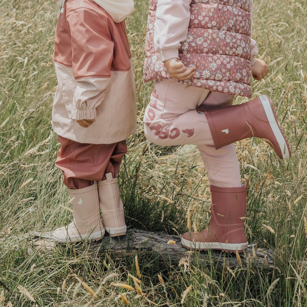 Rain Boots - Rosewood