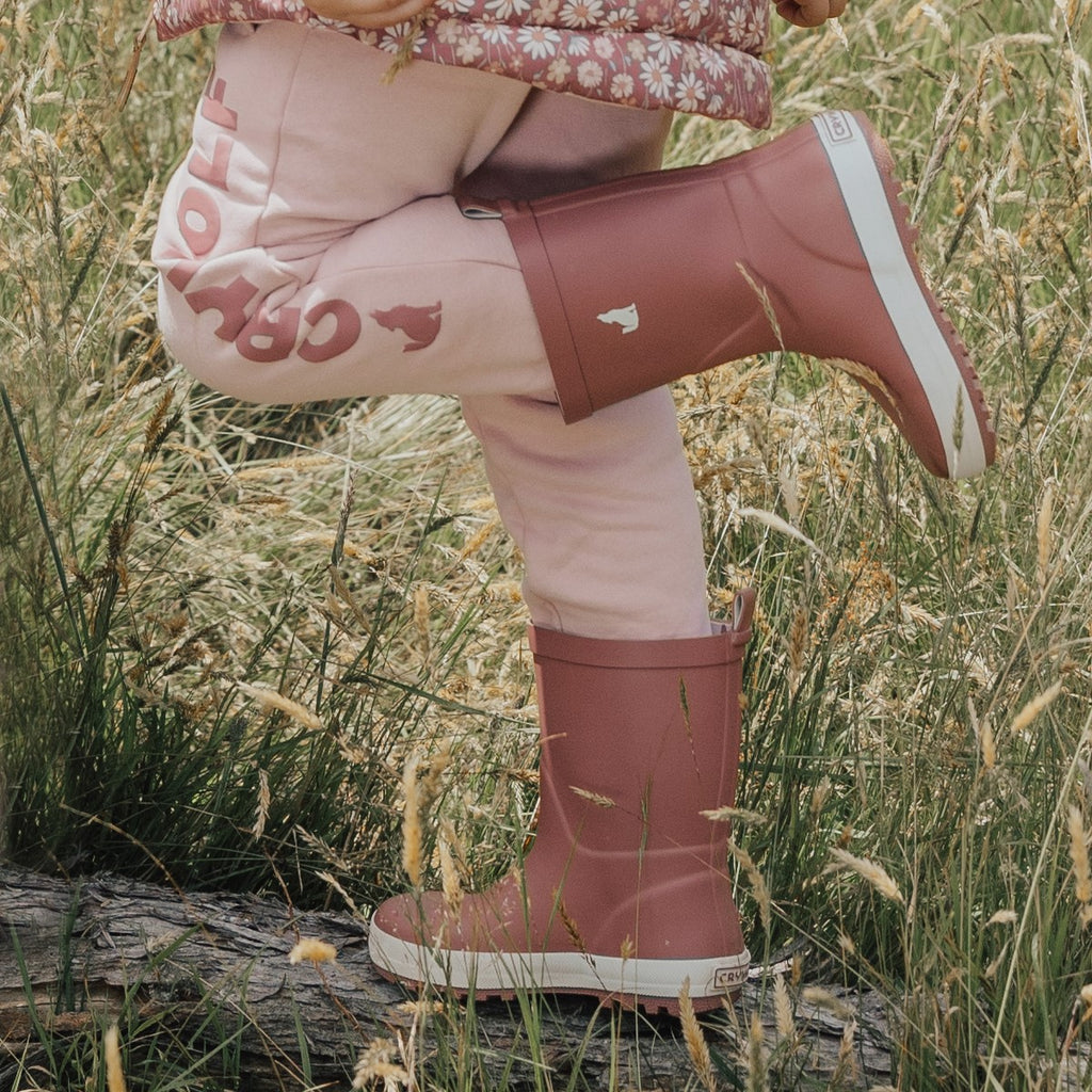 Rain Boots - Rosewood