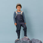 Rain Overalls - Indigo